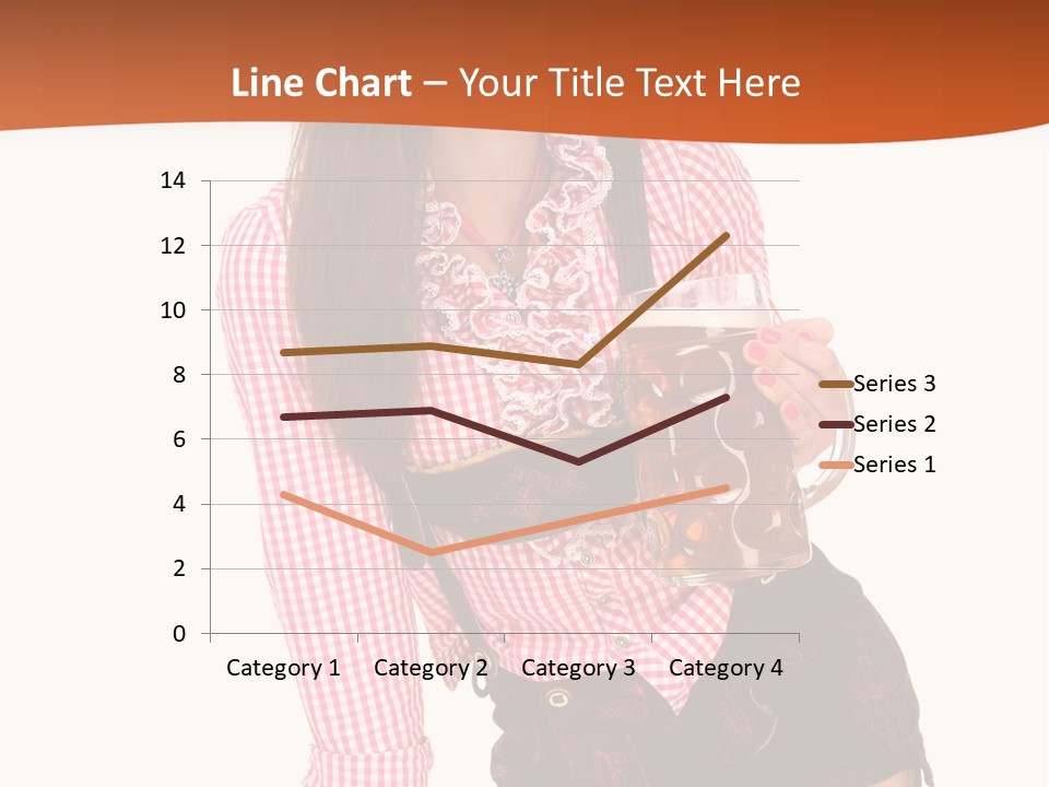 Teenager Bayern Blaue Augen PowerPoint Template