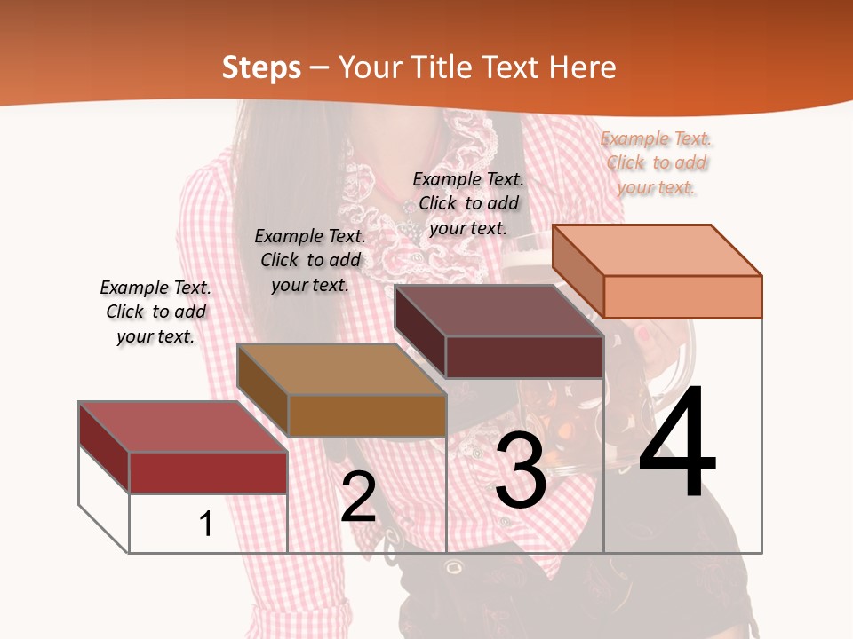 Teenager Bayern Blaue Augen PowerPoint Template