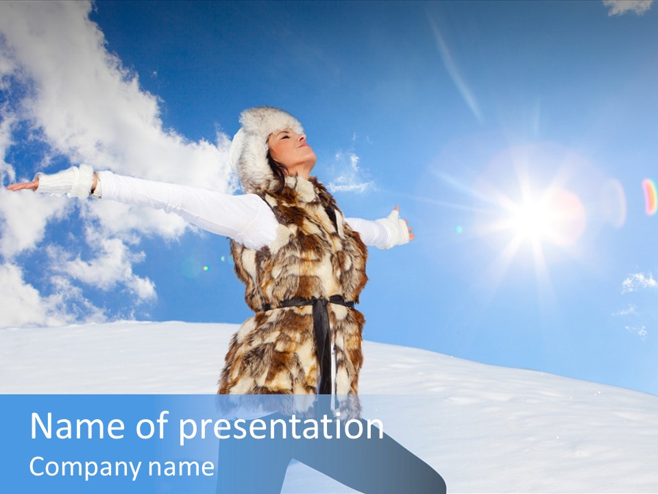 Frei Viewing Sonnig PowerPoint Template