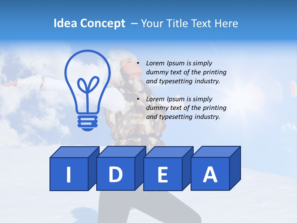 Frei Viewing Sonnig PowerPoint Template