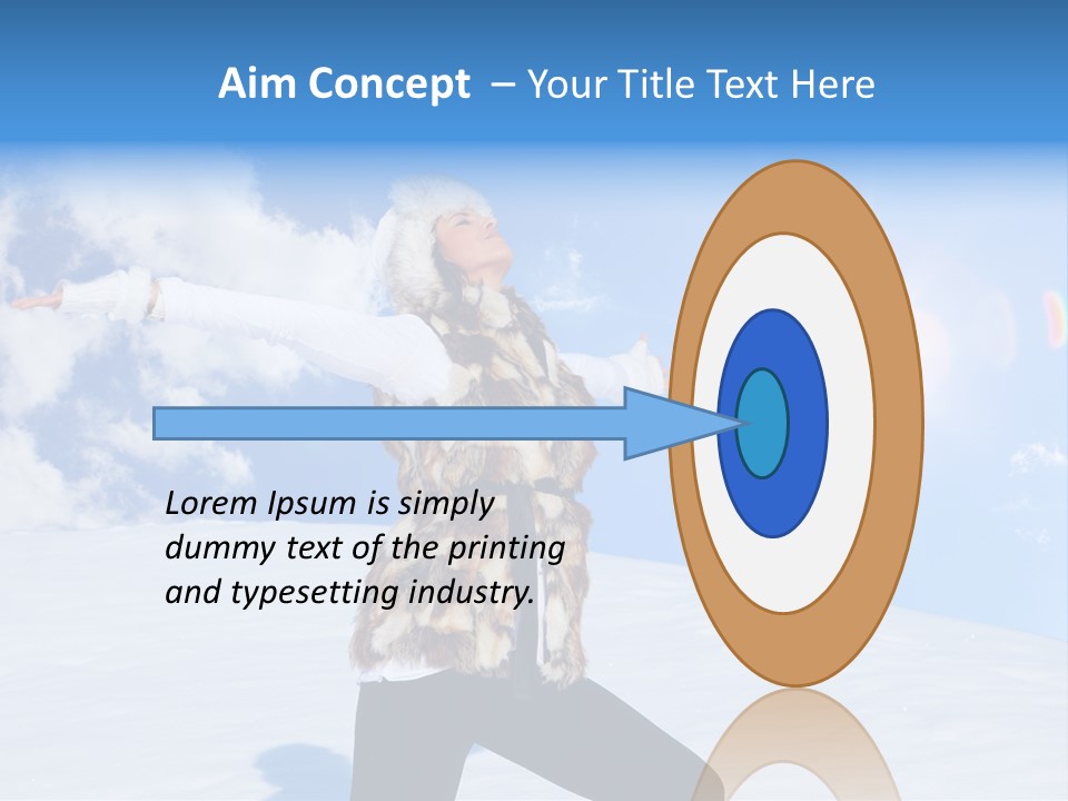 Frei Viewing Sonnig PowerPoint Template