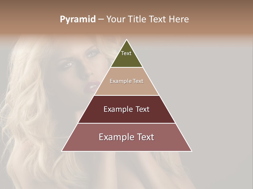 Attractive Fashion Haircut PowerPoint Template