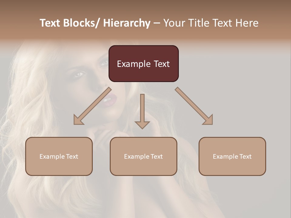 Attractive Fashion Haircut PowerPoint Template