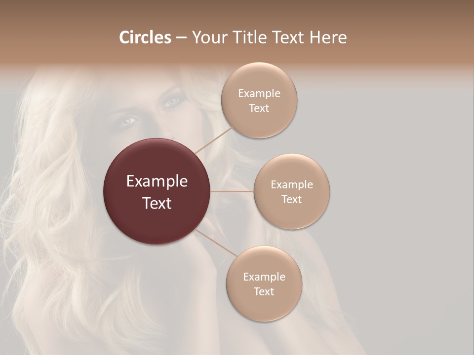 Attractive Fashion Haircut PowerPoint Template