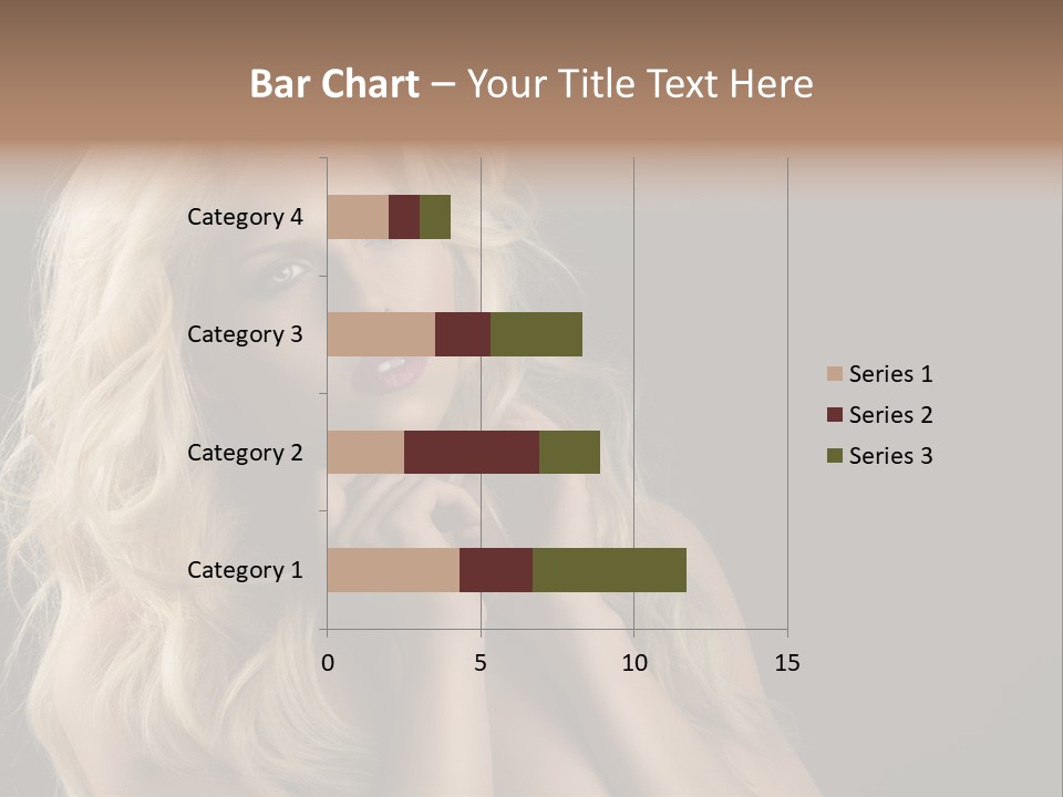 Attractive Fashion Haircut PowerPoint Template