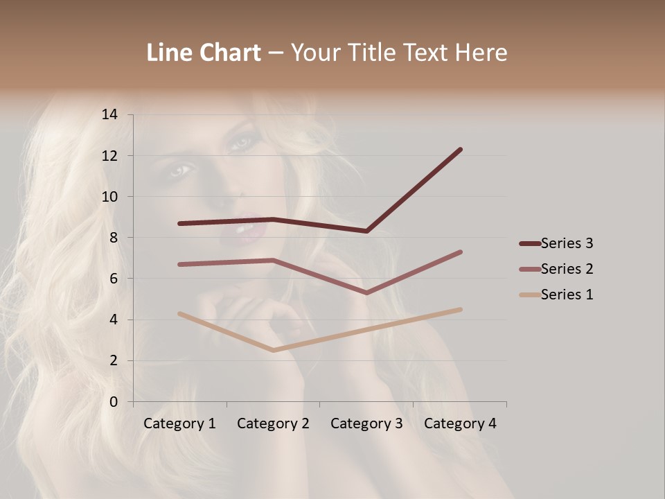 Attractive Fashion Haircut PowerPoint Template