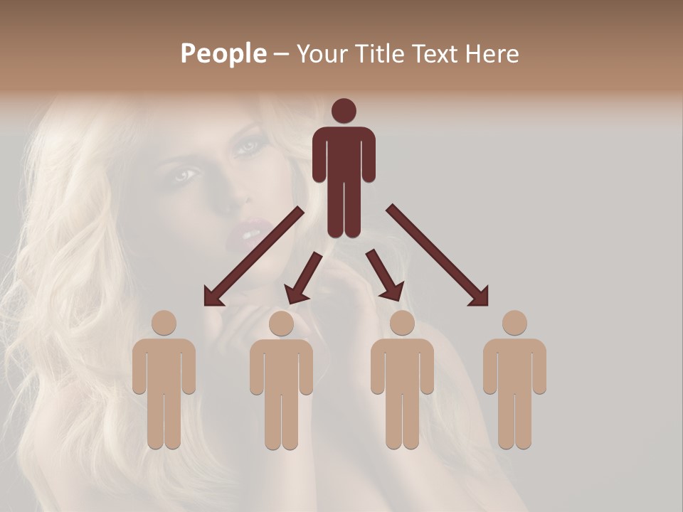 Attractive Fashion Haircut PowerPoint Template