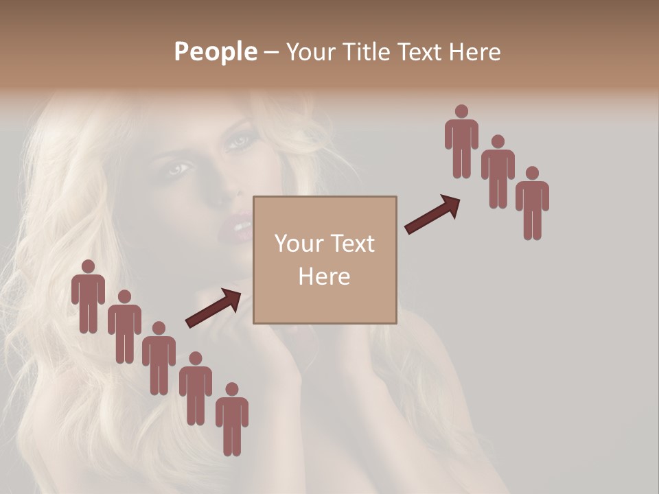 Attractive Fashion Haircut PowerPoint Template