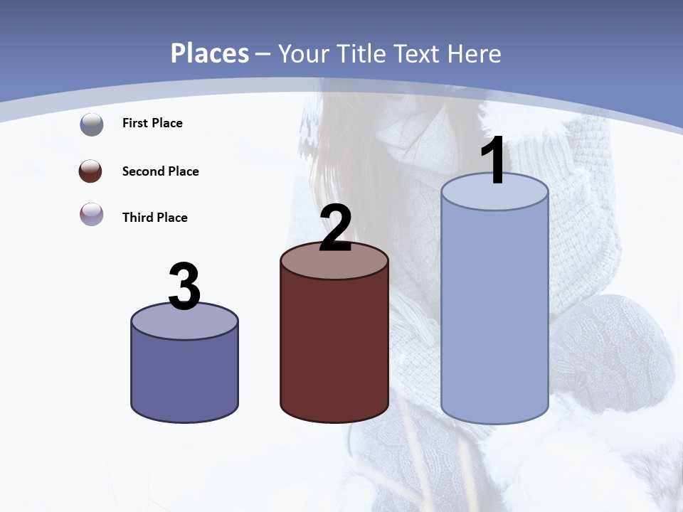 Frost Season Snowfall PowerPoint Template