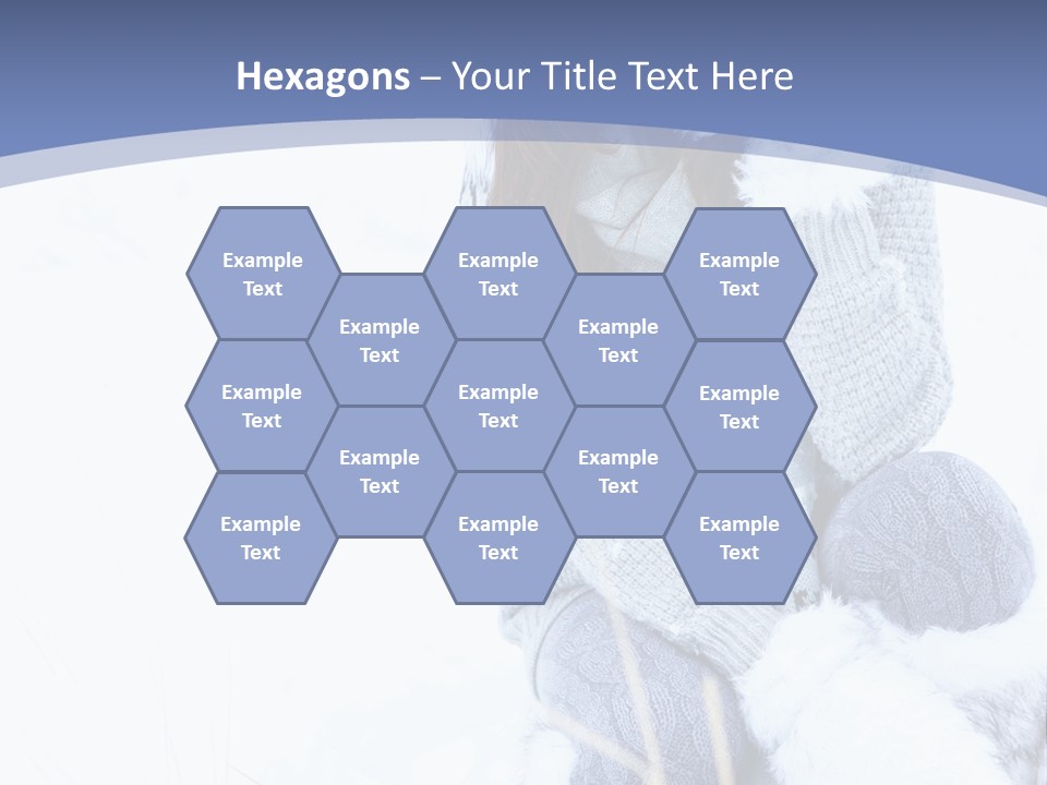 Frost Season Snowfall PowerPoint Template
