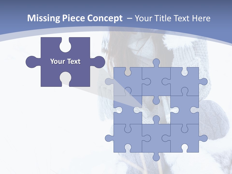 Frost Season Snowfall PowerPoint Template