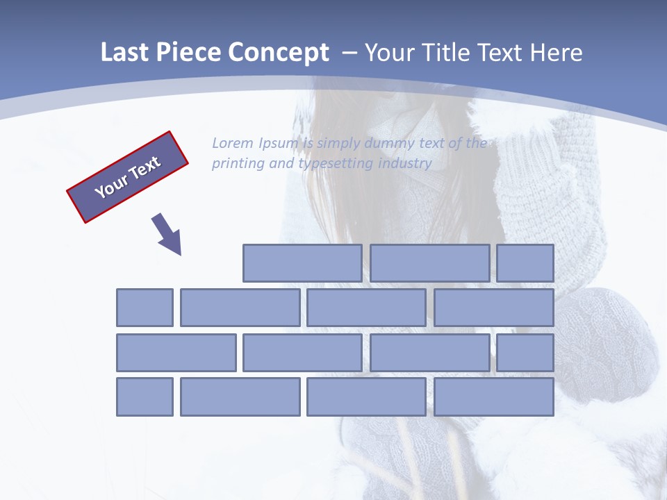 Frost Season Snowfall PowerPoint Template