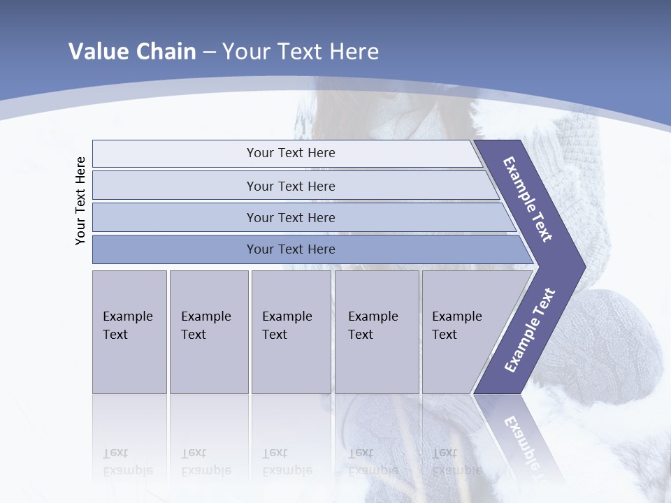 Frost Season Snowfall PowerPoint Template