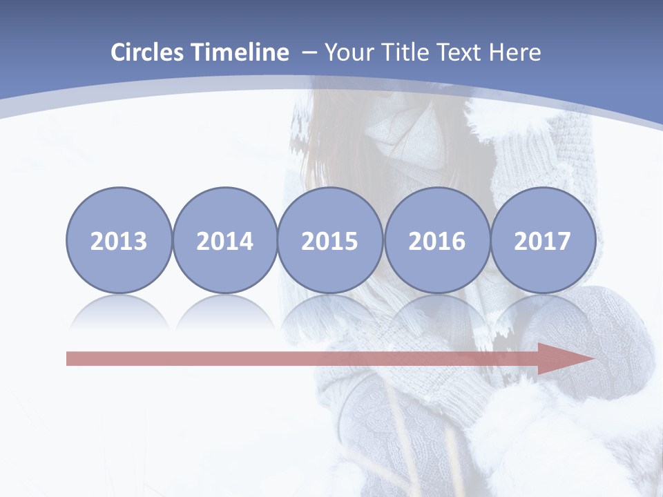 Frost Season Snowfall PowerPoint Template