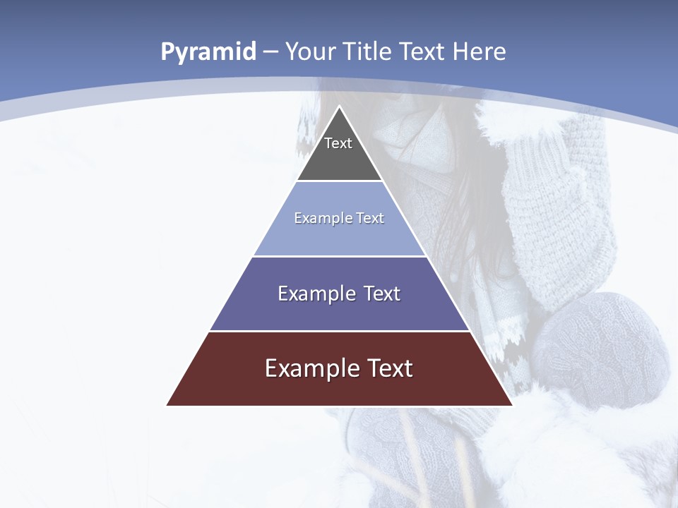 Frost Season Snowfall PowerPoint Template
