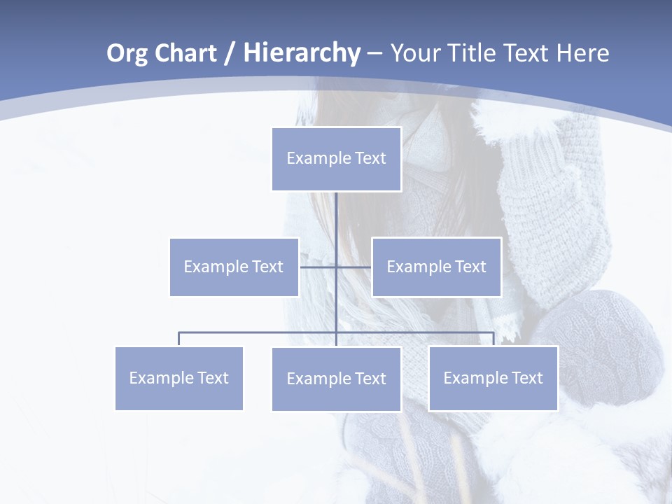 Frost Season Snowfall PowerPoint Template