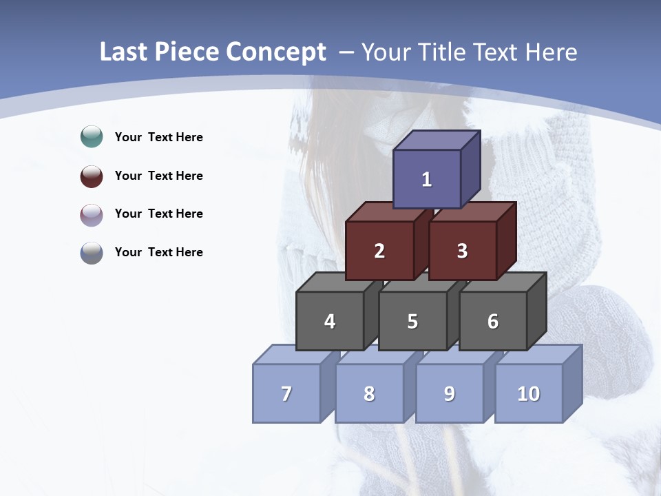Frost Season Snowfall PowerPoint Template