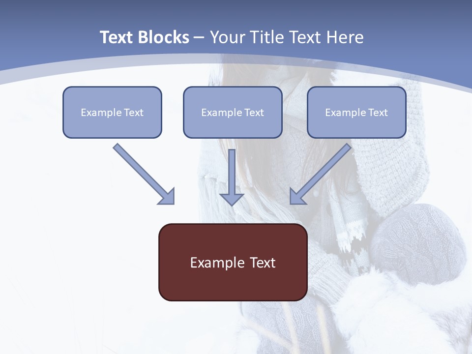 Frost Season Snowfall PowerPoint Template