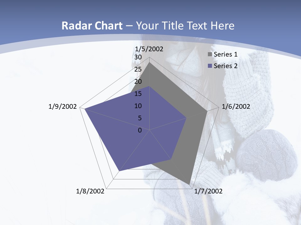 Frost Season Snowfall PowerPoint Template