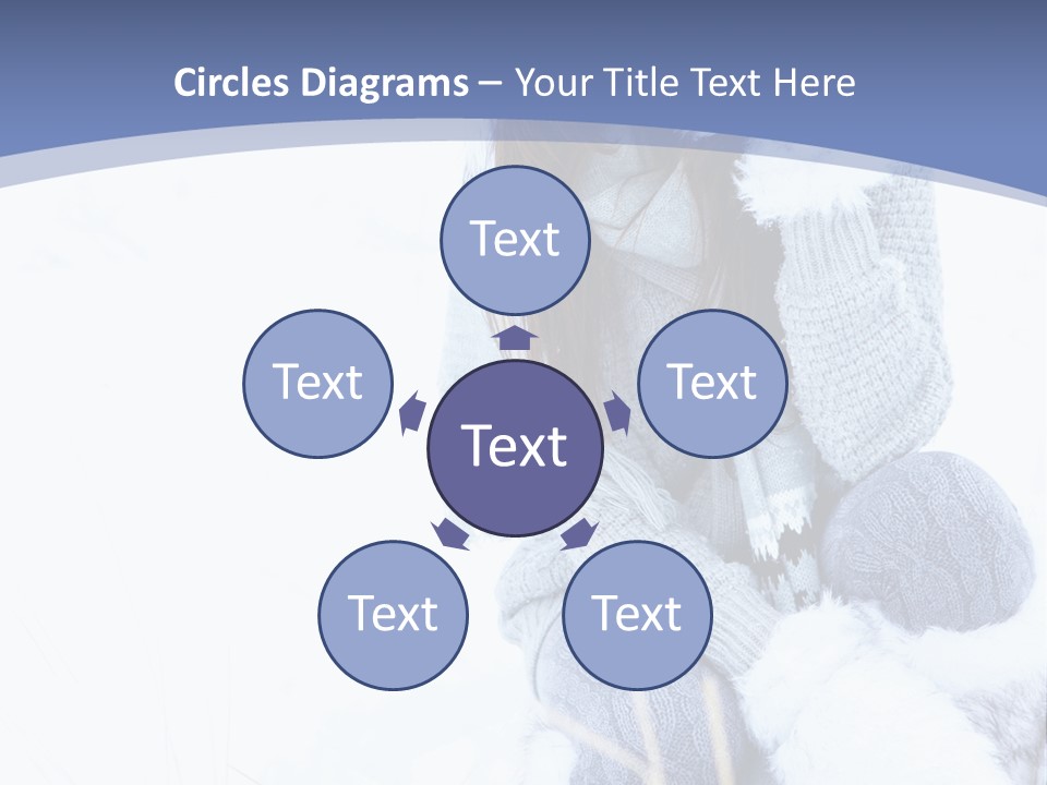 Frost Season Snowfall PowerPoint Template