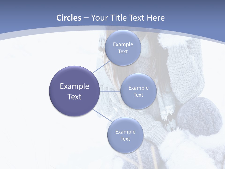 Frost Season Snowfall PowerPoint Template