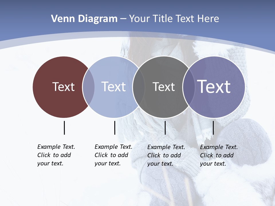 Frost Season Snowfall PowerPoint Template