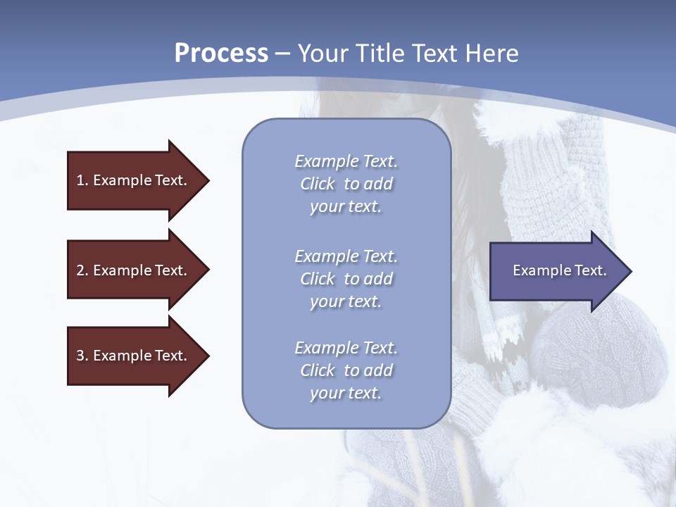 Frost Season Snowfall PowerPoint Template