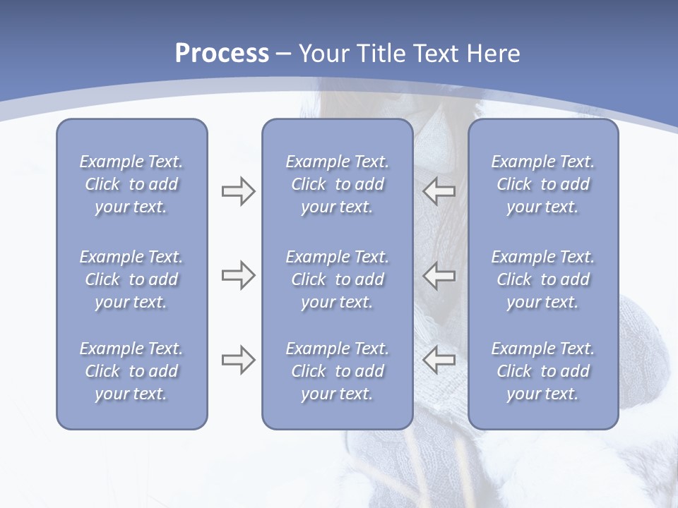 Frost Season Snowfall PowerPoint Template