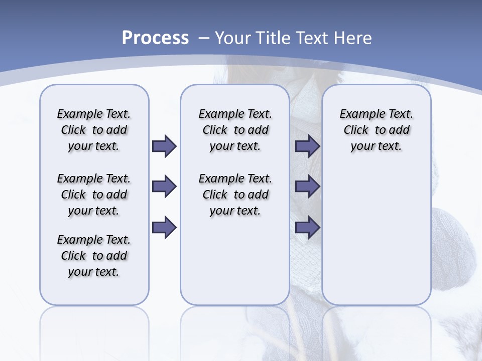 Frost Season Snowfall PowerPoint Template