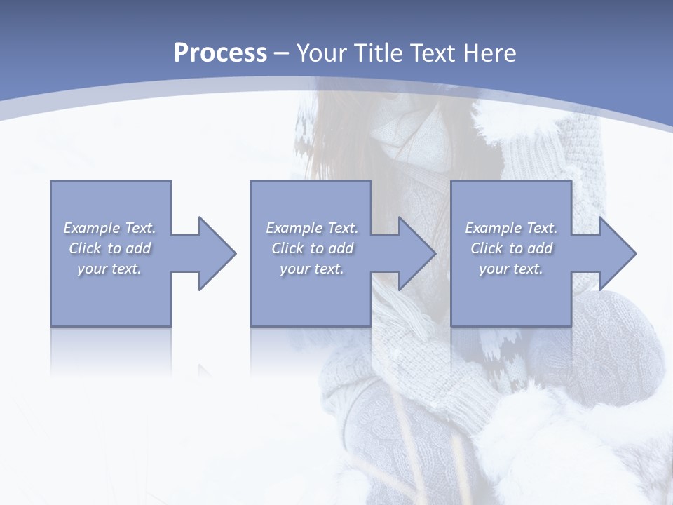 Frost Season Snowfall PowerPoint Template
