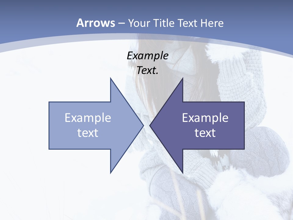 Frost Season Snowfall PowerPoint Template