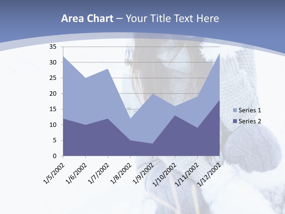 Frost Season Snowfall PowerPoint Template