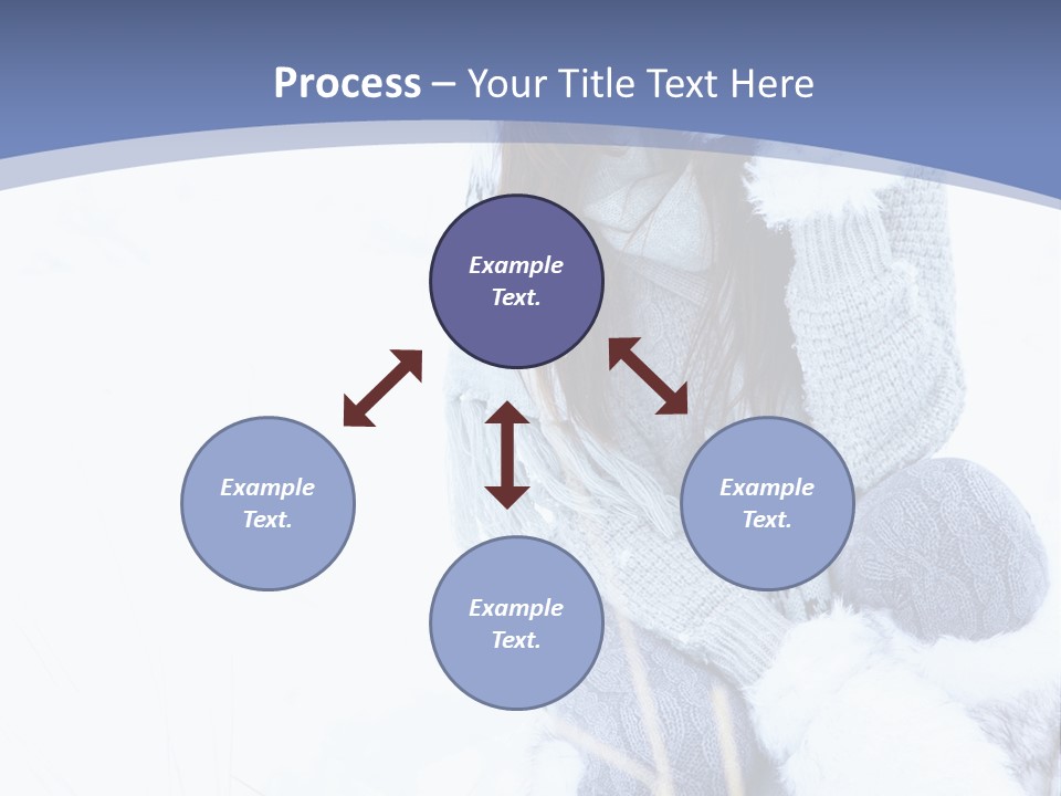 Frost Season Snowfall PowerPoint Template