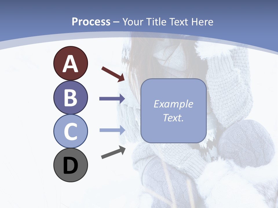 Frost Season Snowfall PowerPoint Template