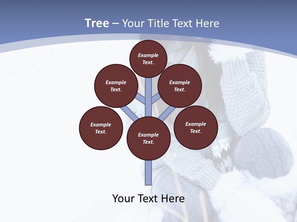 Frost Season Snowfall PowerPoint Template