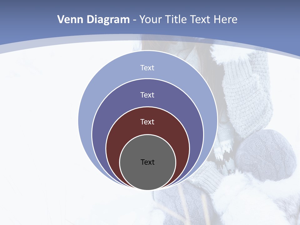 Frost Season Snowfall PowerPoint Template
