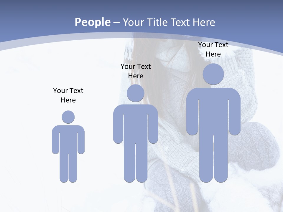 Frost Season Snowfall PowerPoint Template