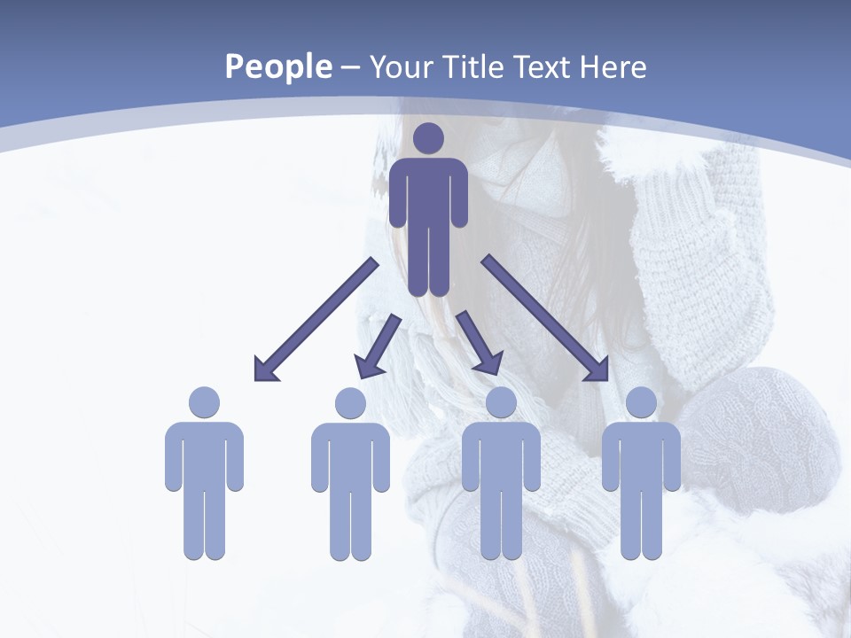 Frost Season Snowfall PowerPoint Template