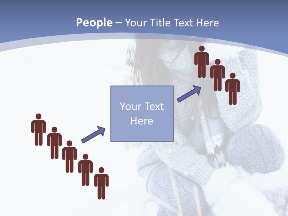 Frost Season Snowfall PowerPoint Template