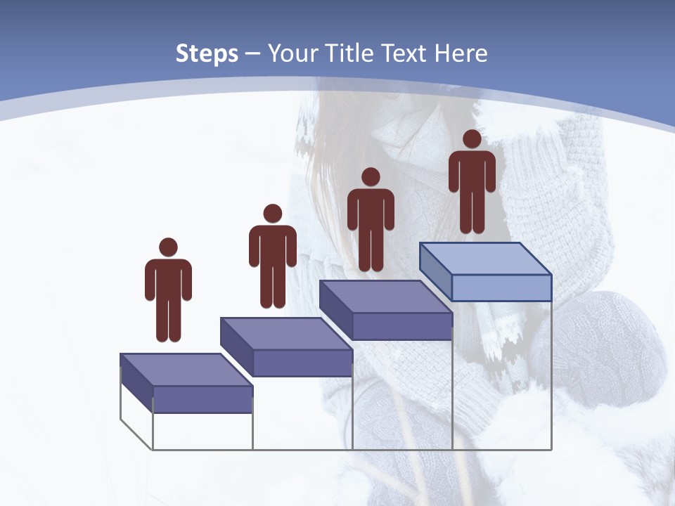 Frost Season Snowfall PowerPoint Template