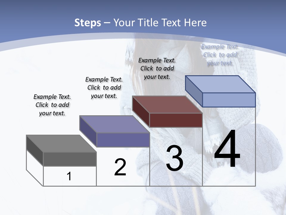Frost Season Snowfall PowerPoint Template