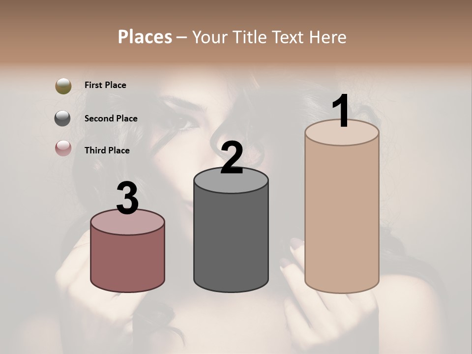 Luxury Model Elegant PowerPoint Template