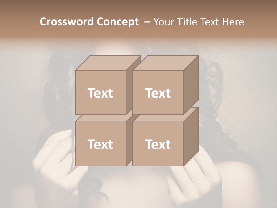 Luxury Model Elegant PowerPoint Template