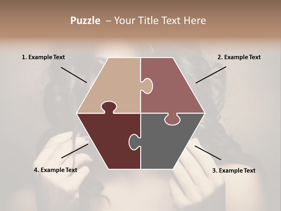 Luxury Model Elegant PowerPoint Template