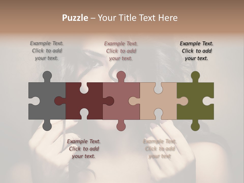 Luxury Model Elegant PowerPoint Template