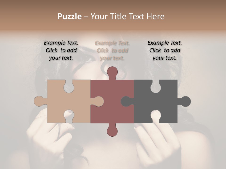 Luxury Model Elegant PowerPoint Template