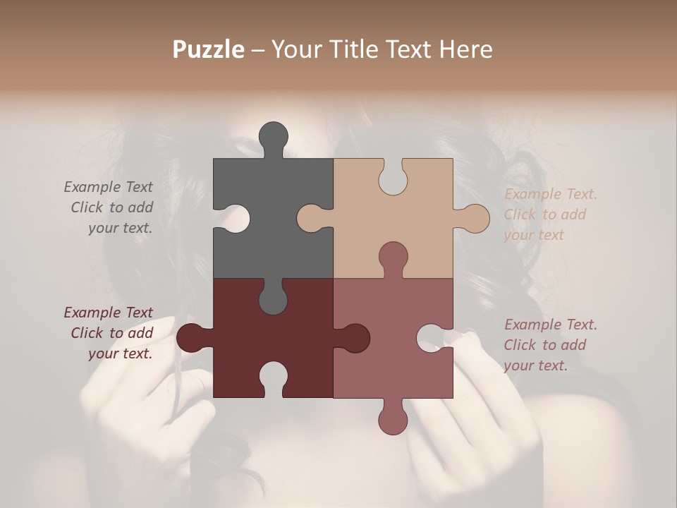 Luxury Model Elegant PowerPoint Template