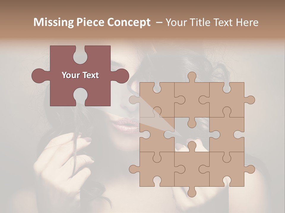 Luxury Model Elegant PowerPoint Template