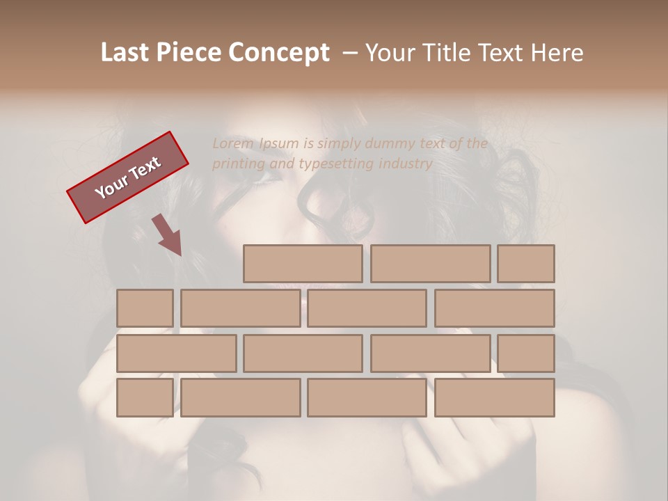 Luxury Model Elegant PowerPoint Template