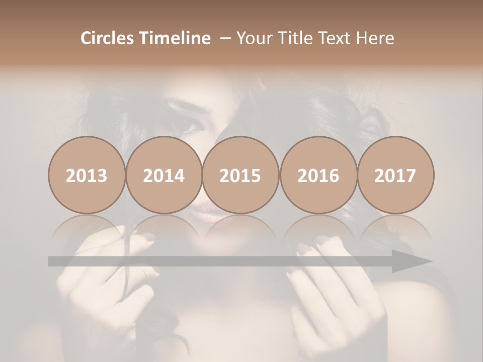 Luxury Model Elegant PowerPoint Template